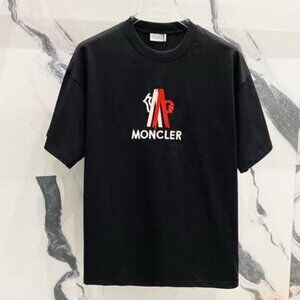 Moncler black short sleeve Tee